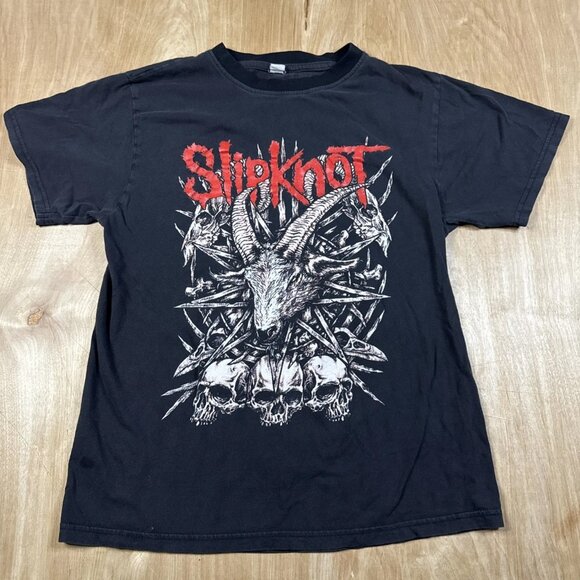Slipknot Mens Black Shirt Sleeve Crew Neck T-Shirt Size Small - Picture 1 of 4